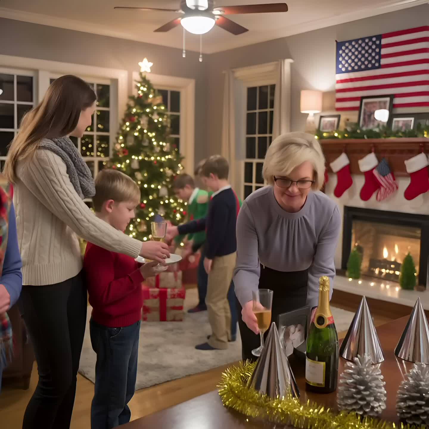 My mother “forgot” dessert for my son at Christmas and said, “Dessert is for family only.”