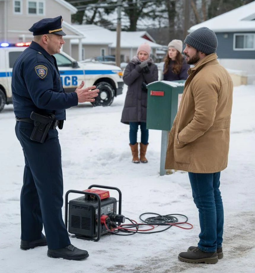 The HOA Called the Police Over My Generator During a Snowstorm—Then the Officer Asked Me for a Favor