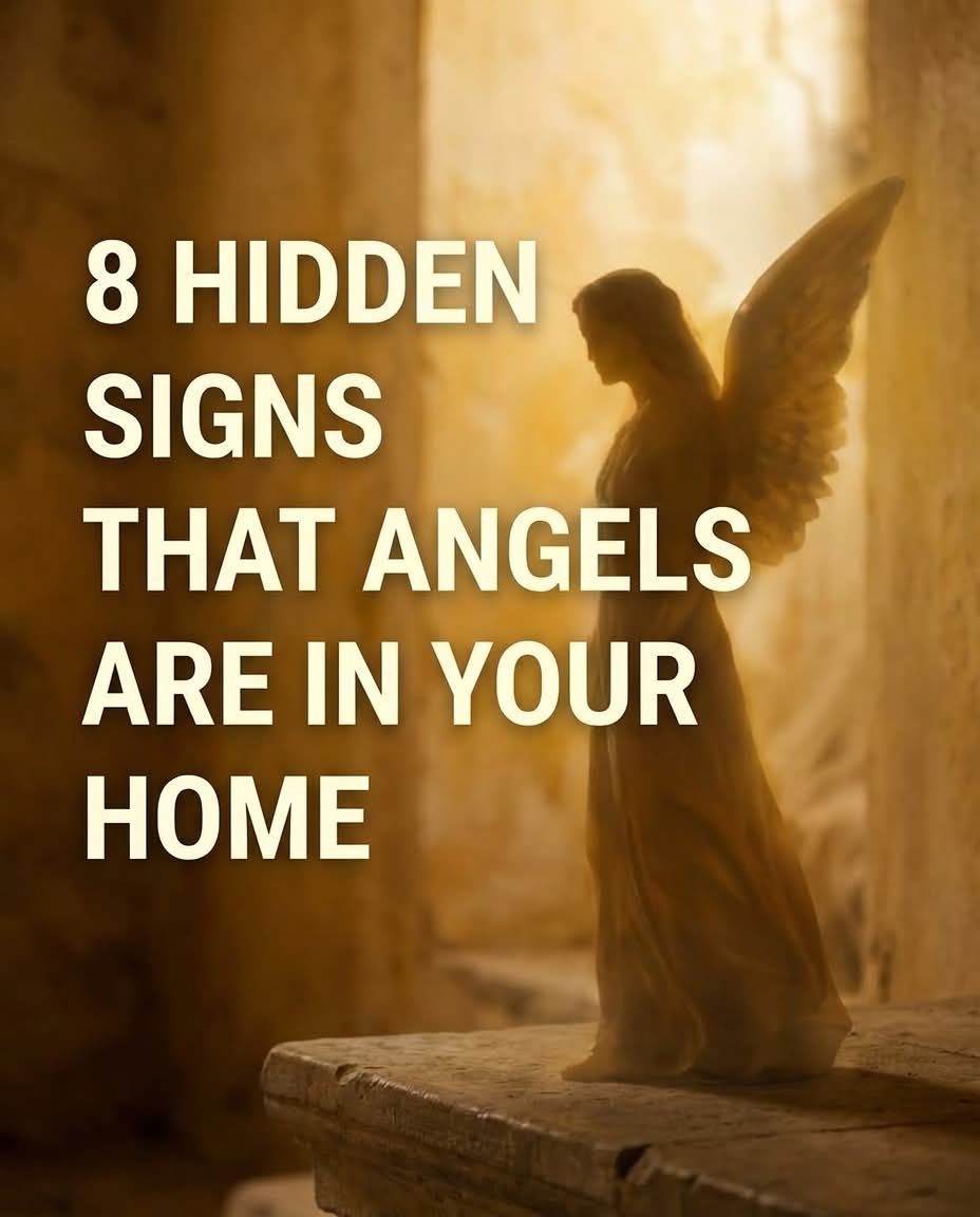 8 Subtle Signs Some People Believe Angels May Be Near Your Home👇⬇️See more in 1st comment⬇️