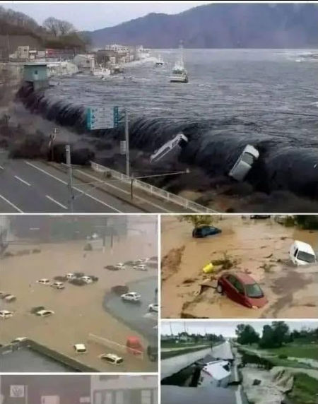 A 9.1 magnitude earthquake also caused a tsunami in the city of… See more.