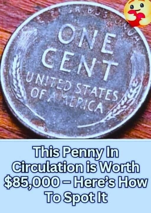 $85,000 😱 This penny is worth a fortune. Make sure you know how to spot it! Check out IN the first comment