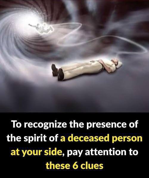 6 signs that the spirit of a deceased person is with you. Check 1st comment👇